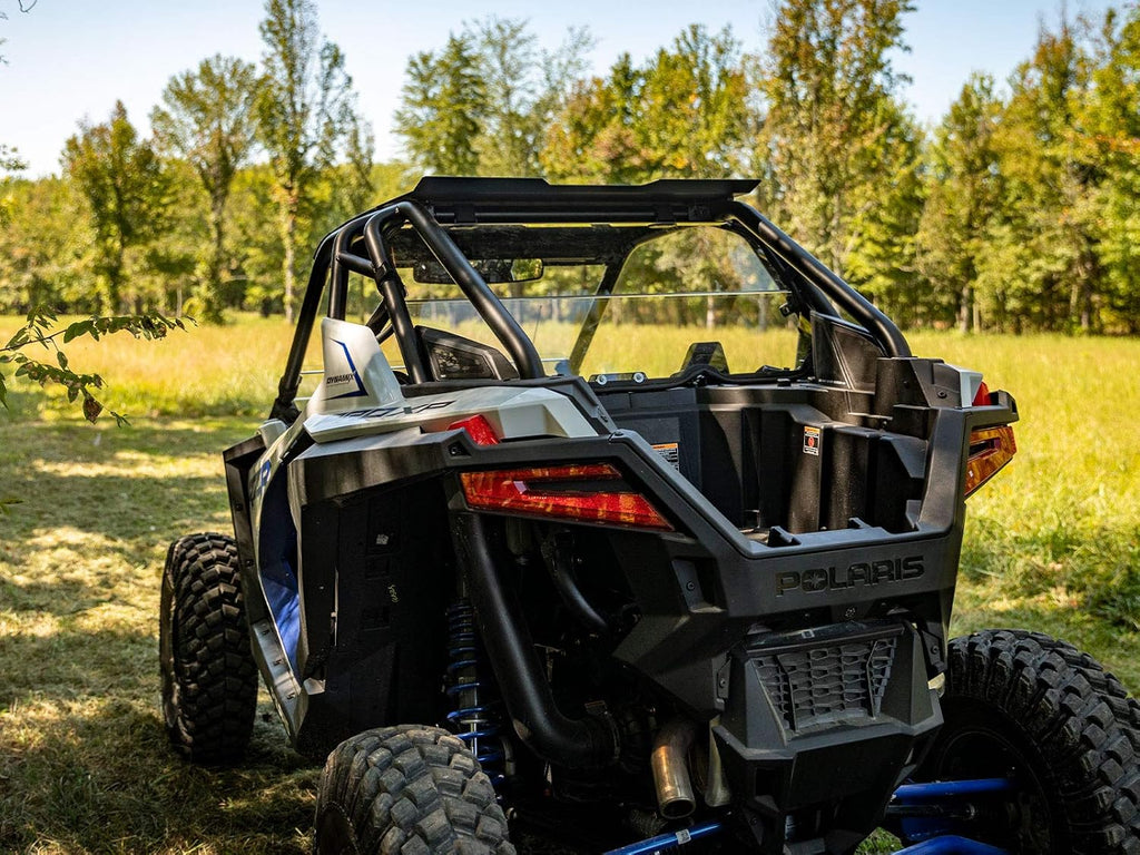 1/4” Clear Polycarbonate Rear Windshield for Polaris RZR PRO XP (2-Seater) F567086