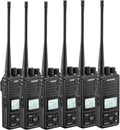6 Packs UHF Two Way Radios with Earpieces Z340