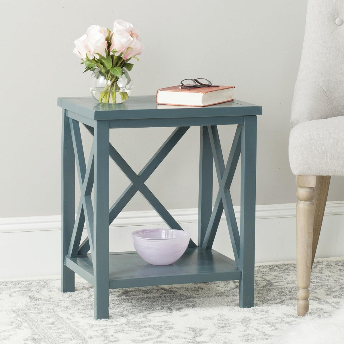 Cross Back End Table R739544