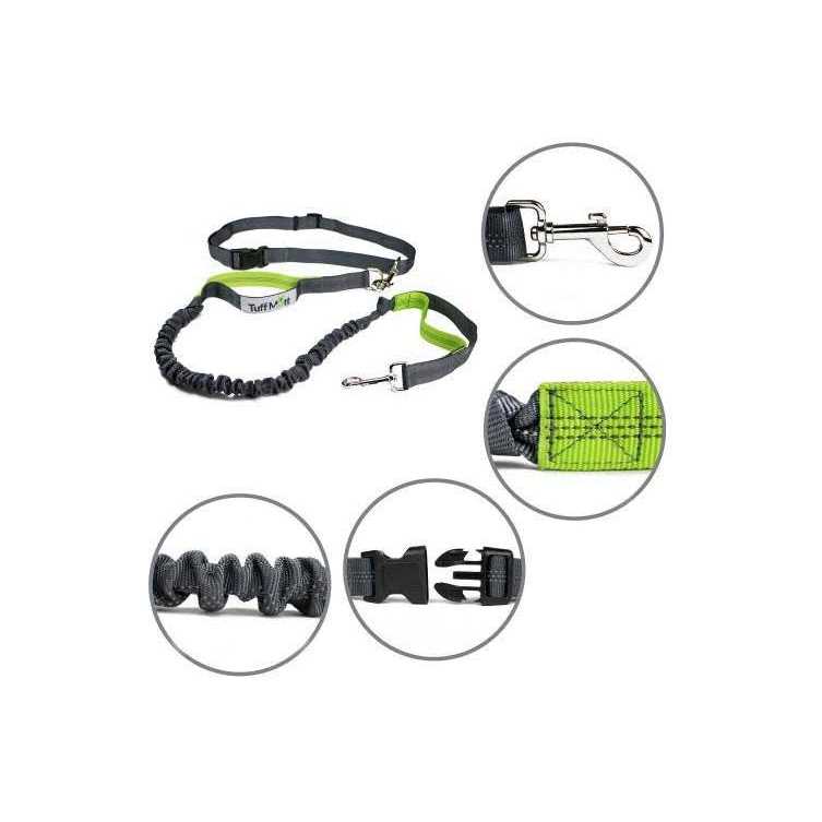 Hands Free Dog Leash with Dual-Handle Bungee X686