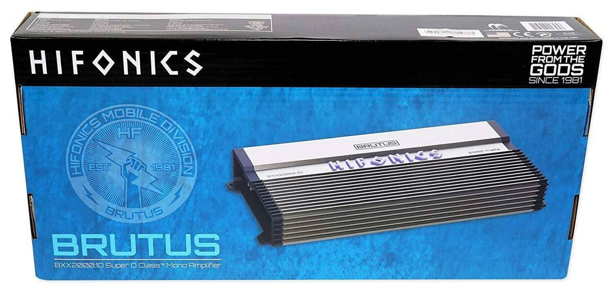 2000W RMS Mono Car Subwoofer Amplifier with Amp Kit T304