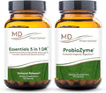 5 in 1 Multivitamin & Digestive Enzyme Supplements 120 Capsules 90 Capsules V710