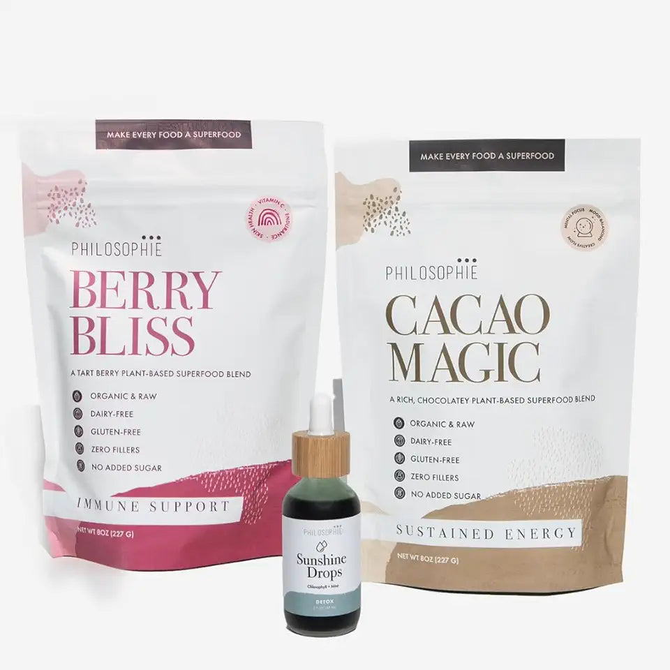 Liquid Chlorophyll & Superfood Powder Blend 3 Pack R14425