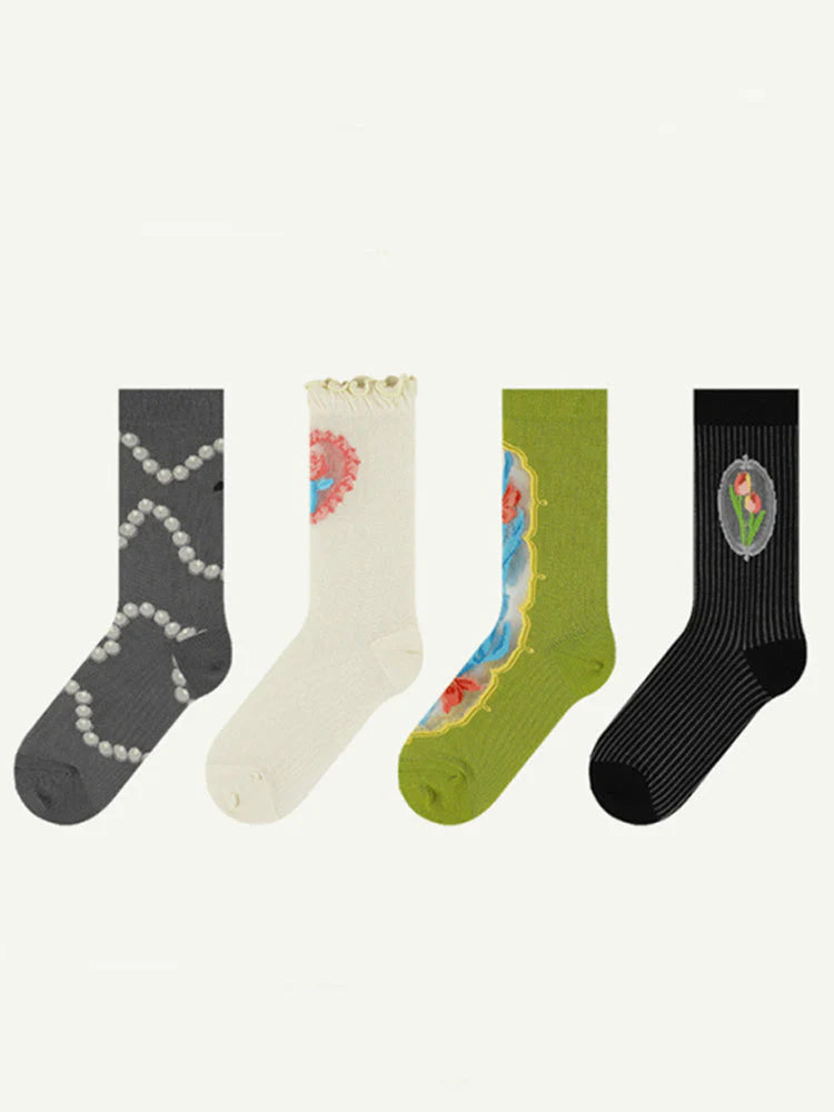 Printed Socks W582952