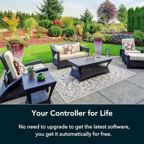 WiFi Smart Sprinkler Controller 8-Zone Irrigation Remote Control P18072