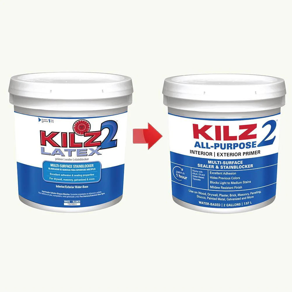 White 2 Gallon Latex Primer B549842