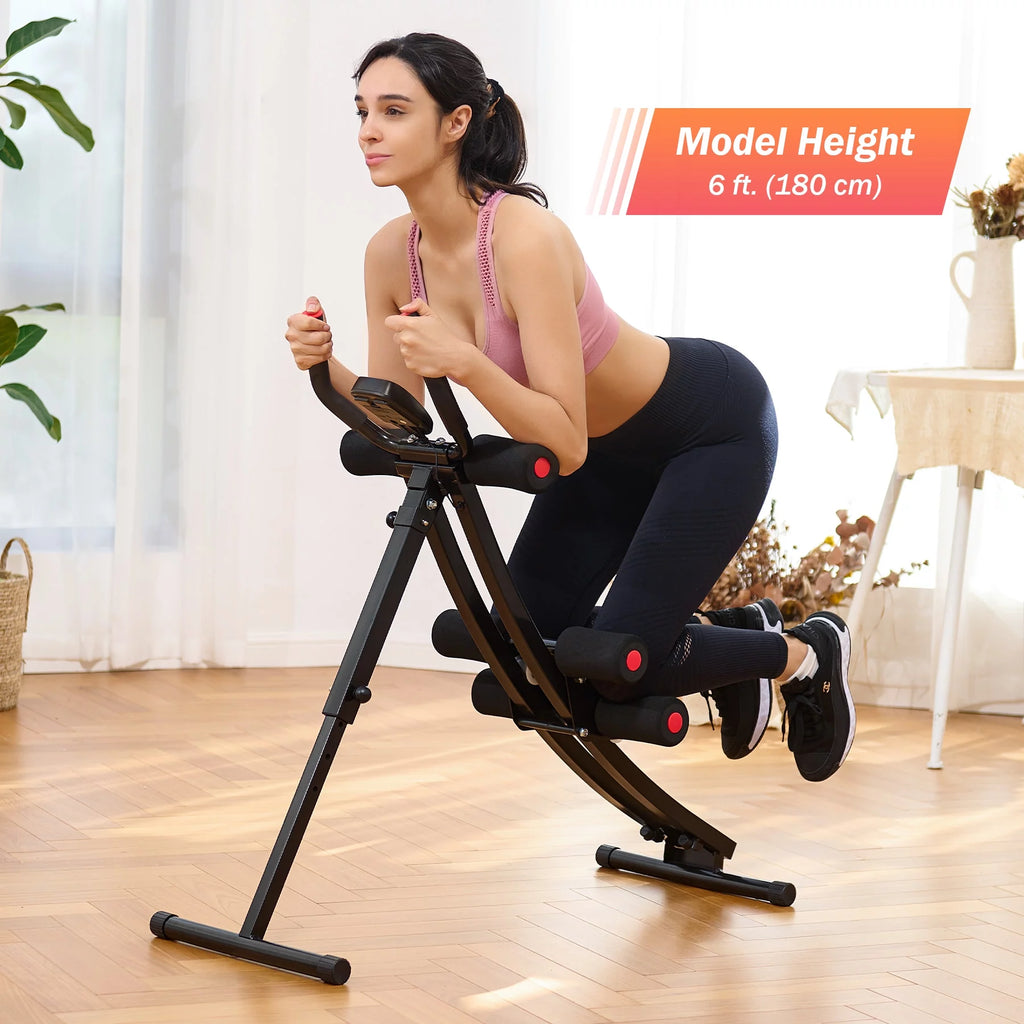 Ab Core Trainer with Display and 4 Incline Levels P82099