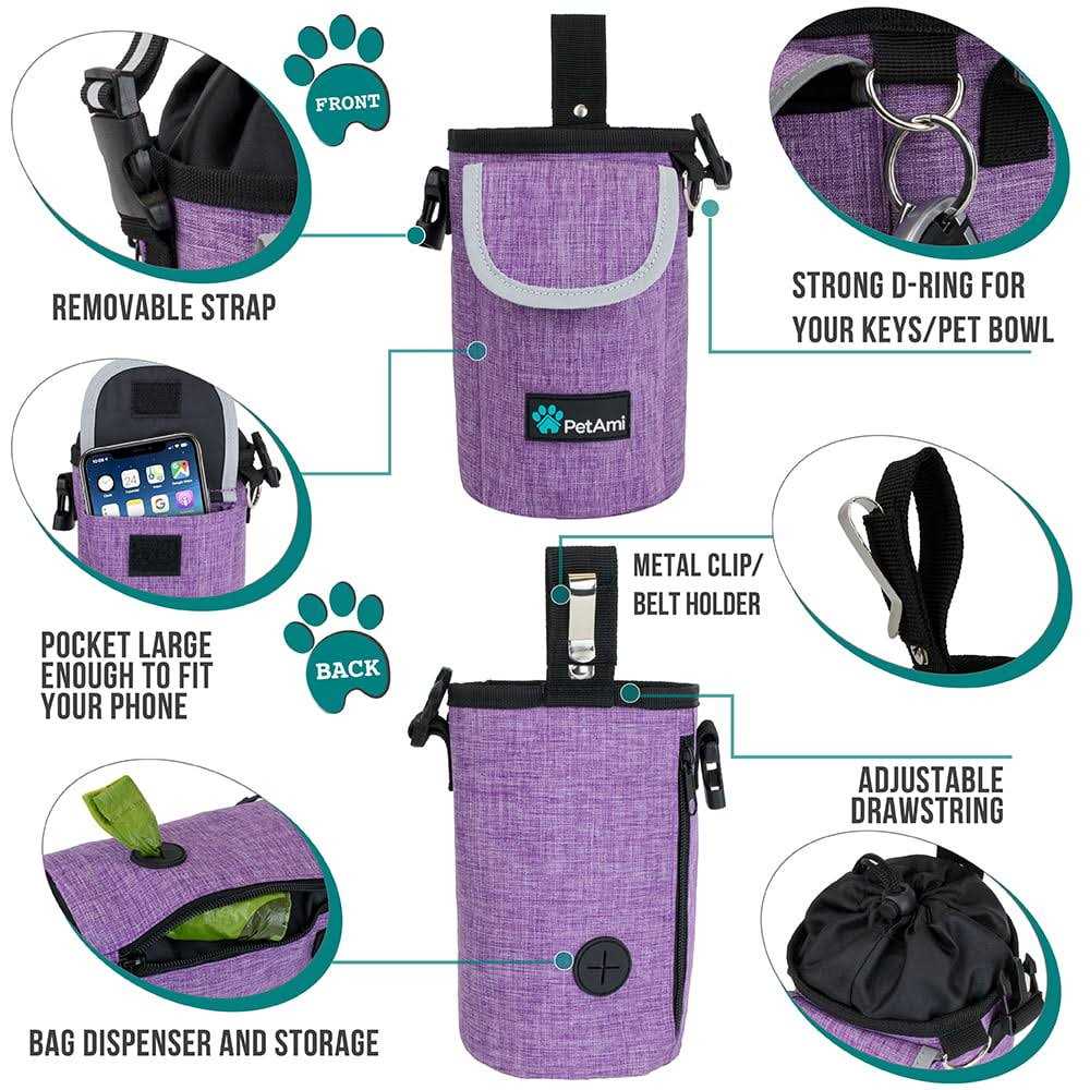 Large Dog Treat Pouch with Pocket H93456
