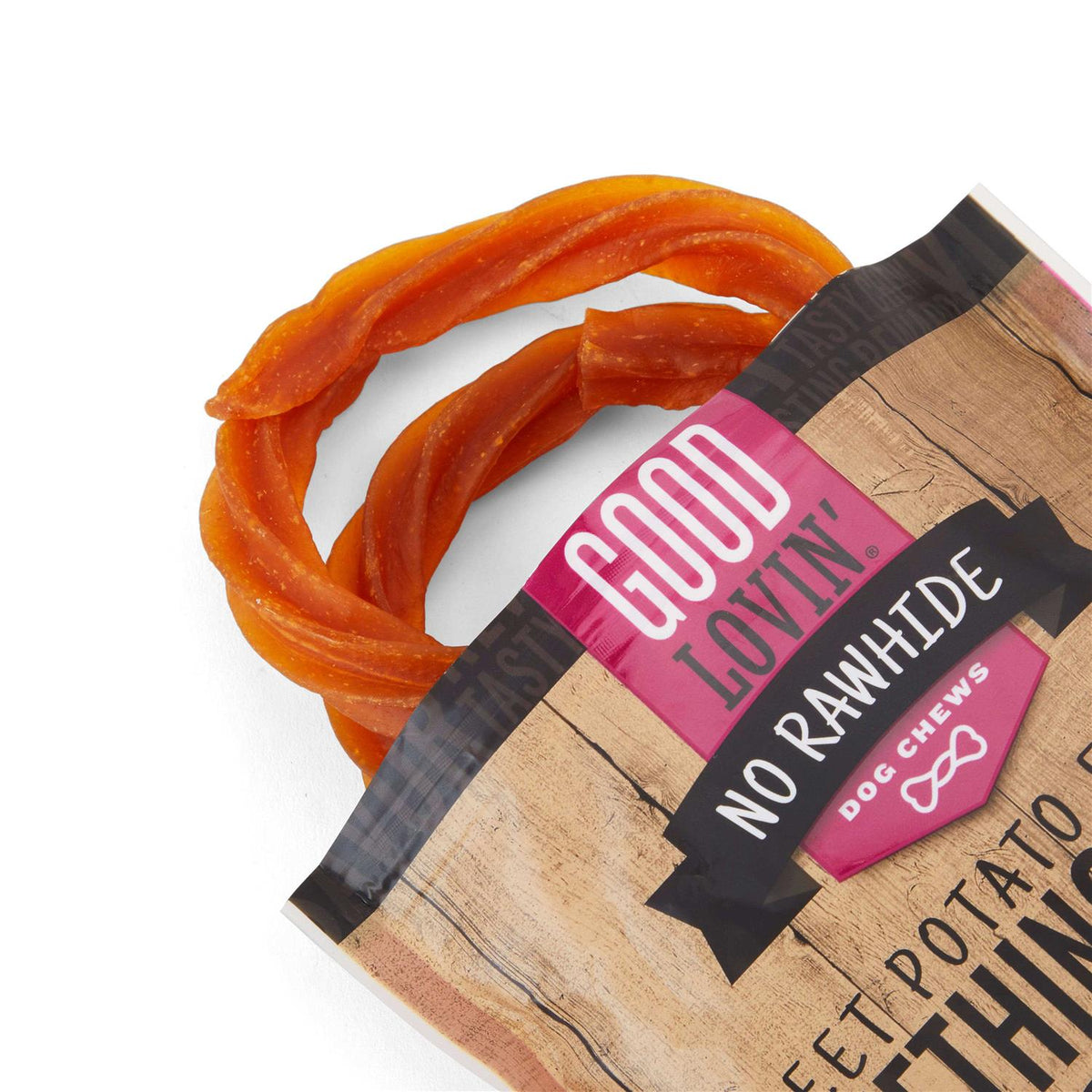 Sweet Potato Flavor Dog Chew Q21654