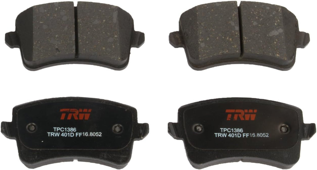 Disc Brake Pad Set Rear, Pack of 2 D949981