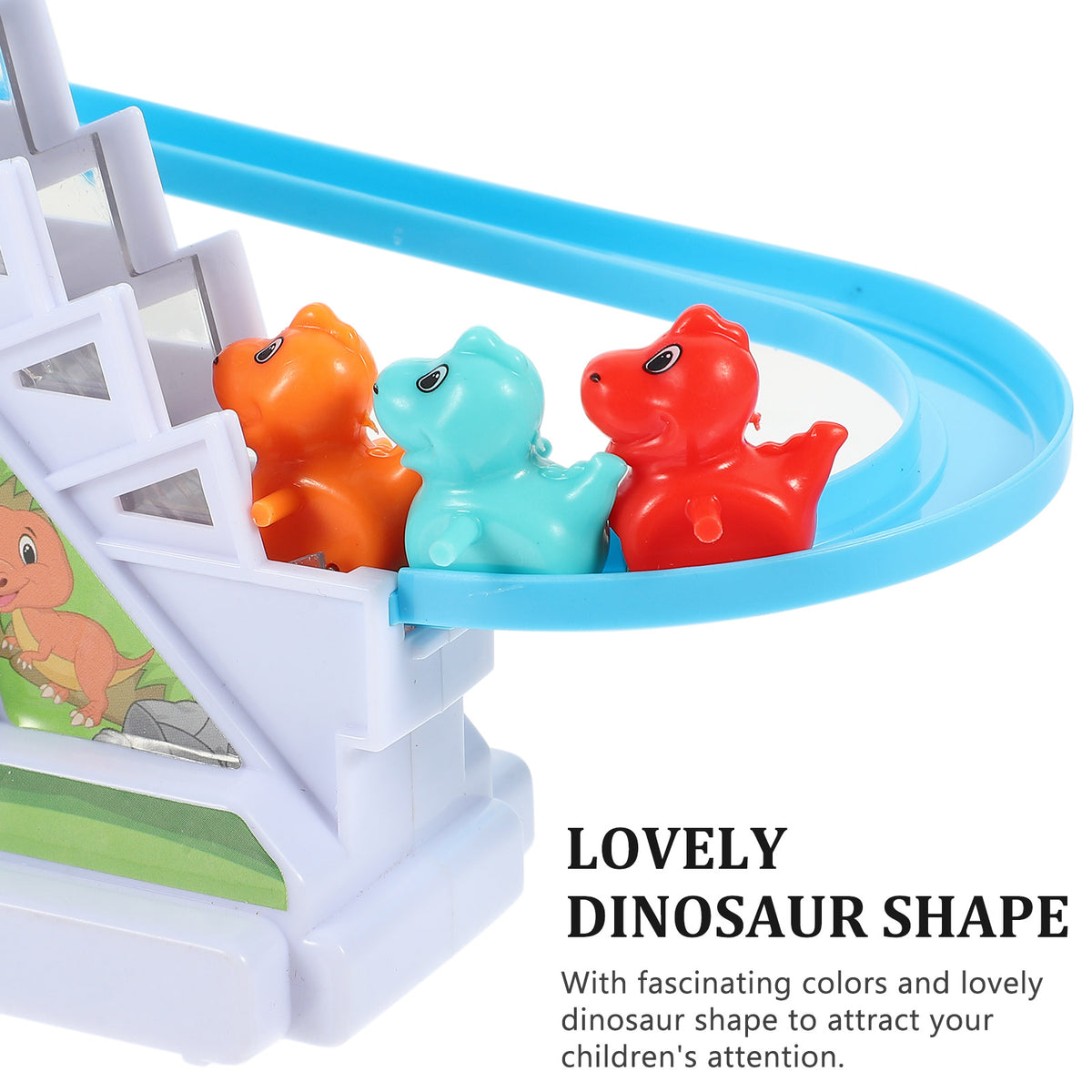 Stair Climbing Toy Roller Coaster B8619