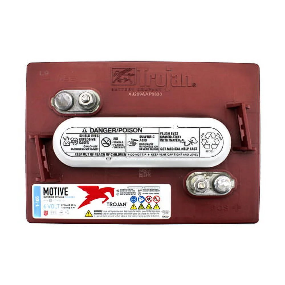 6V 225Ah Deep Cycle Flooded Lead Acid Battery x2 W92284