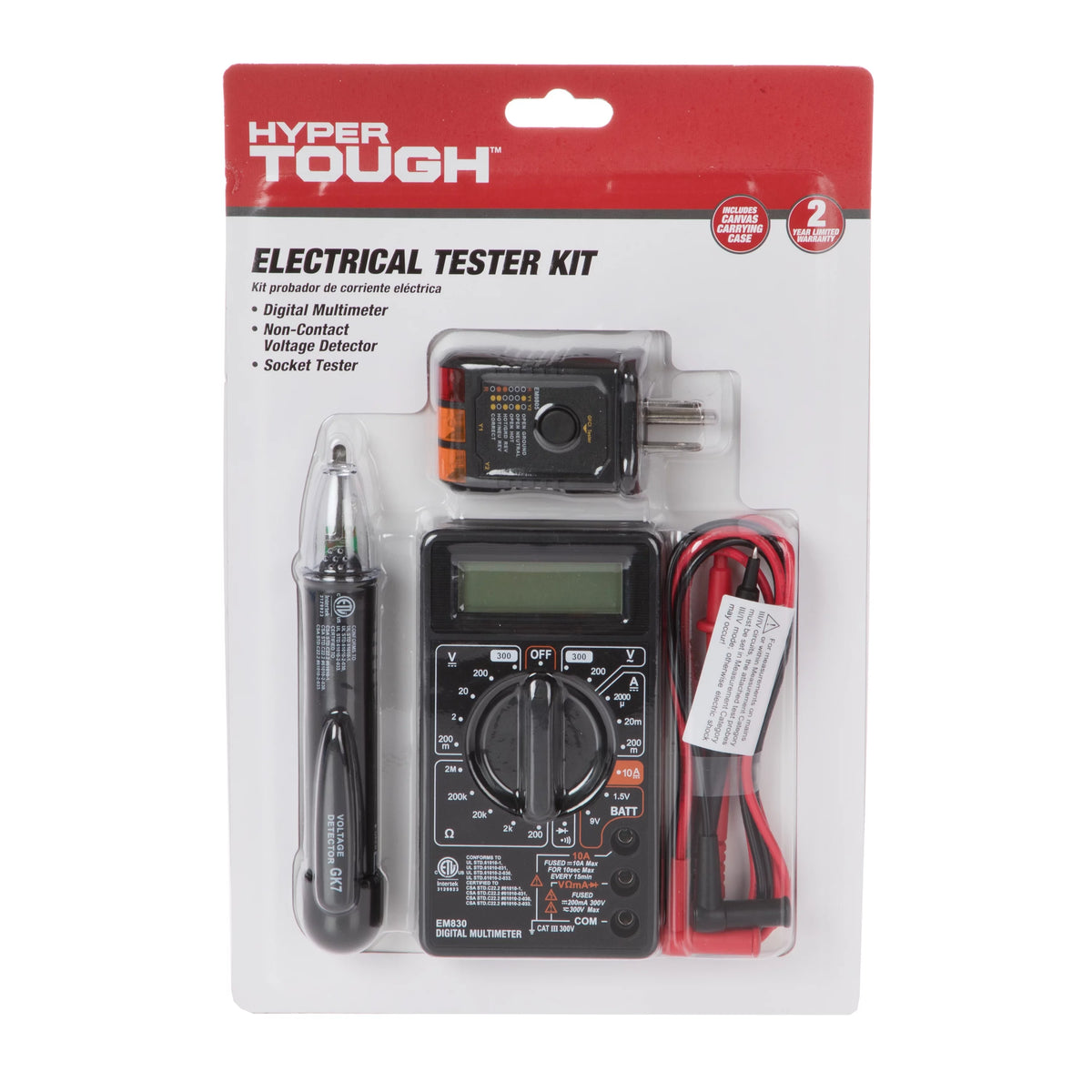 Three Piece Electrical Tester Kit K629451