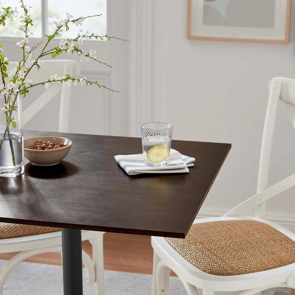 Black Cherry Walnut Square Dining Table G1020