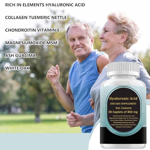Hyaluronic Acid 850 mg 60 Caplets H13498