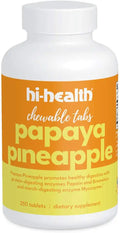 Papaya Pineapple Chewable Tabs 250 Tablets V336