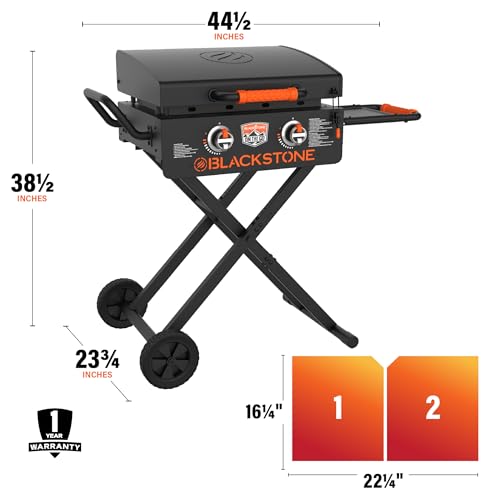 22” Stainless Steel Gas Griddle with Hood A391857