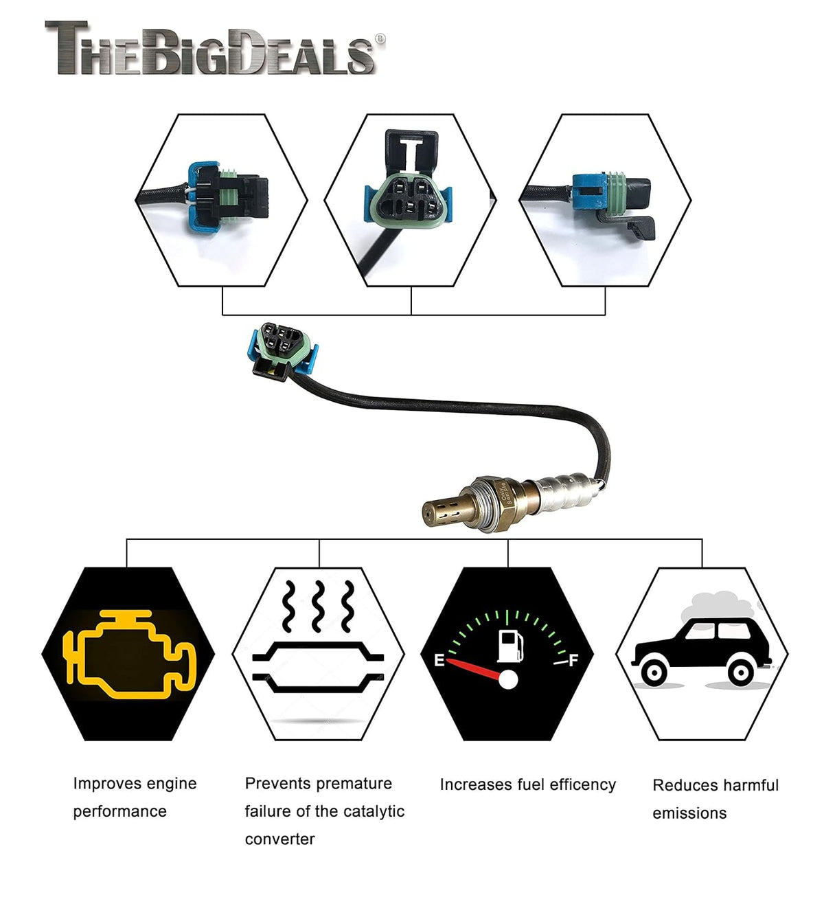 Oxygen Sensor O2 Pack of 2 M665783