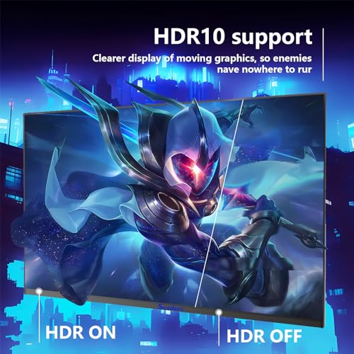 24 Inch Curved Gaming Monitor Full HD 1080P Frameless FreeSync E9558