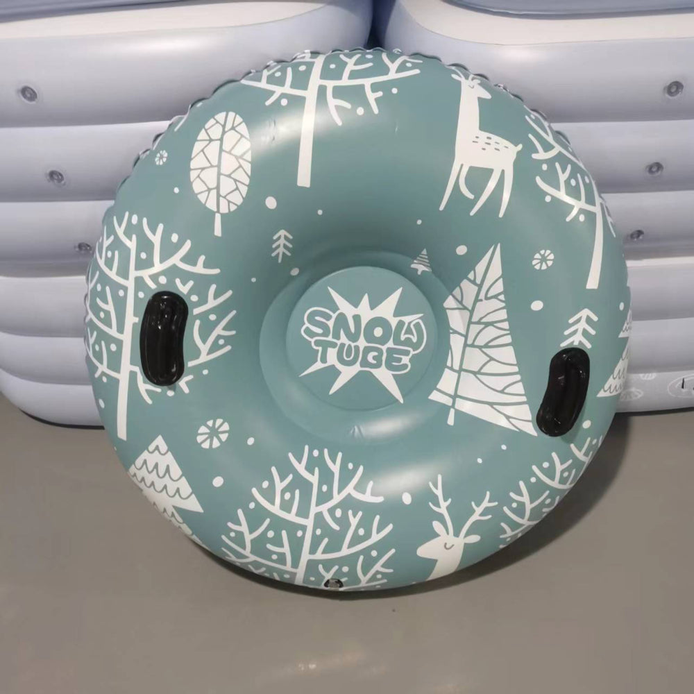 Inflatable Ski Rings with Handle Sled Board M687