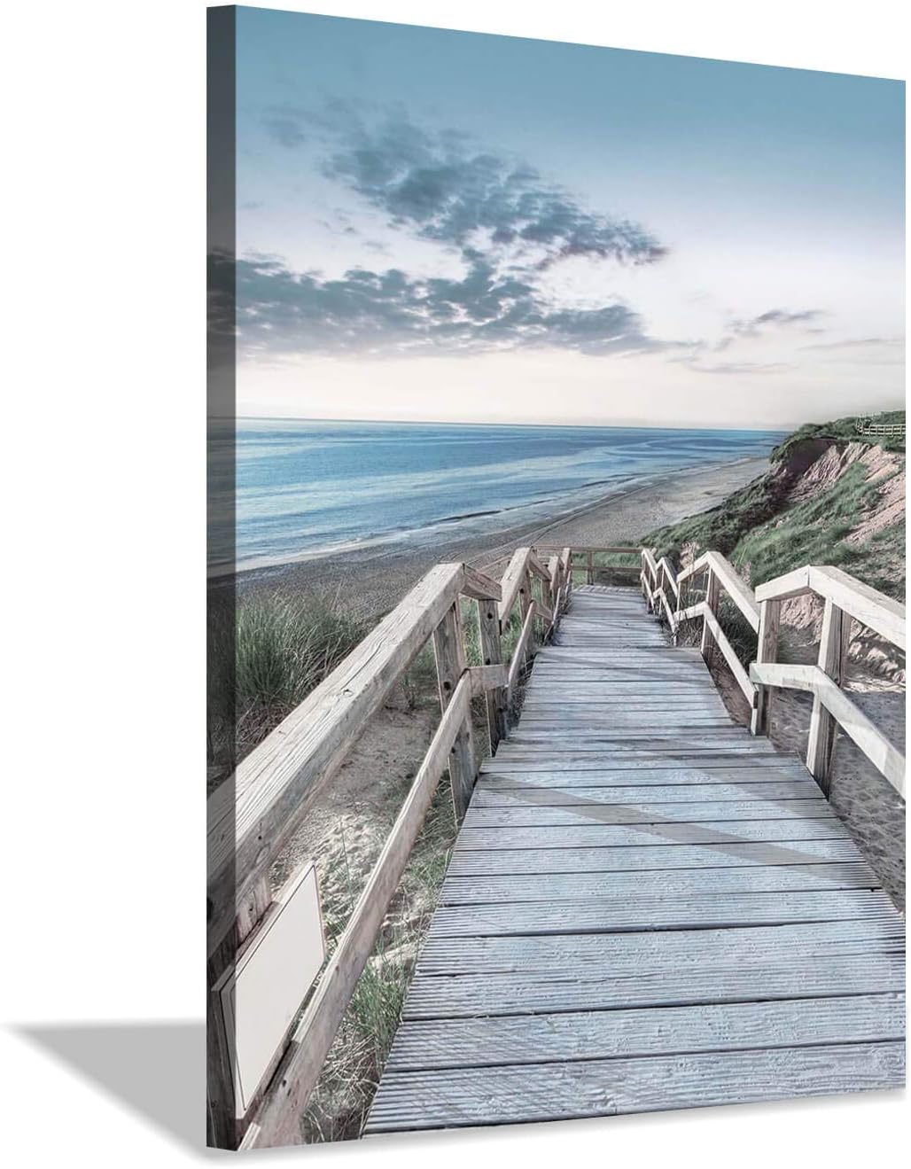 Wooden Path Wall Art on Wrapped Canvas (18''x24'') J277