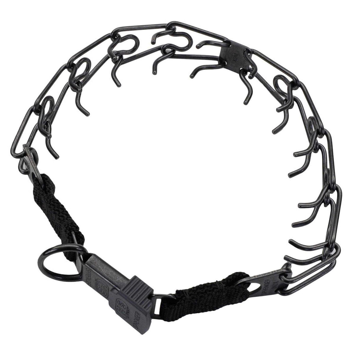 Training Dog Prong Collar with ClicLock, 14-in neck, 2.25-mm wide Q3671