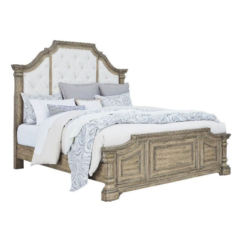 Queen Fabric Upholstered Bed H75491