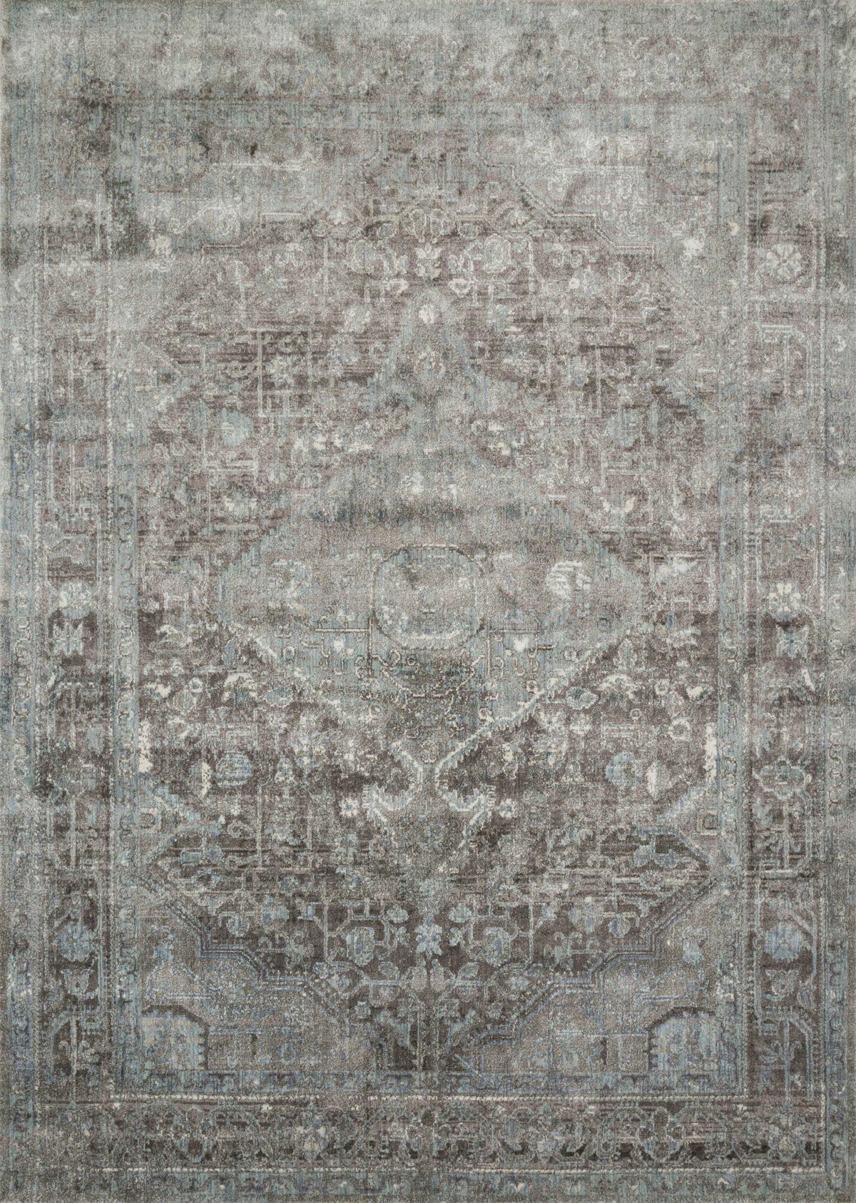 Stone Blue 7'10 x 10'10 Rug Y402