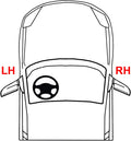 Tail Light Assembly LED Red and Clear Lens Passenger Side P938