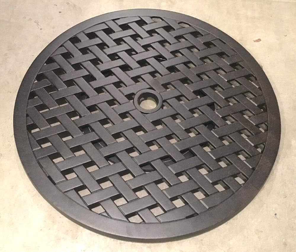 21 inch Cast Aluminum Lazy Susan Turntable H945
