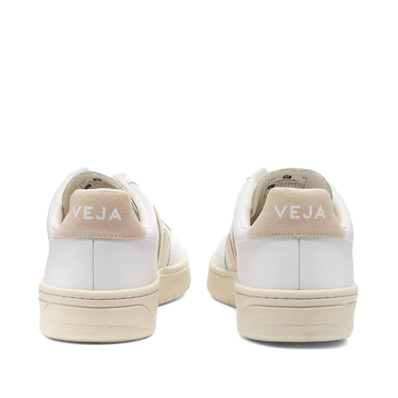 White Sable Leather Sneakers S276391