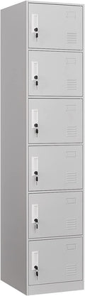 Light Gray Metal Locker Storage Cabinet I41544