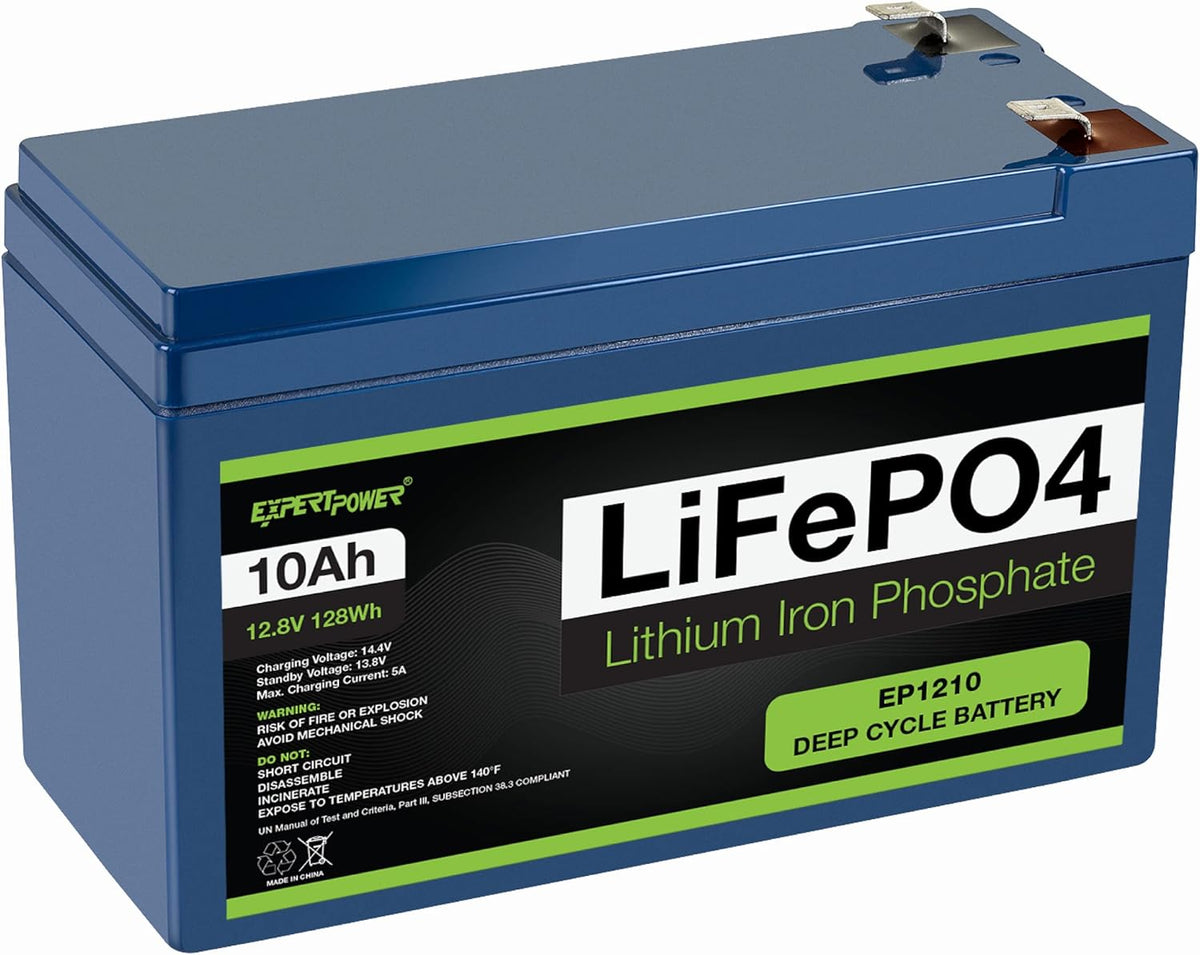 12V 100Ah PRO Lithium LiFePO4 Deep Cycle Rechargeable Battery with Built-in BMS O67864