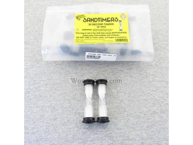 Sand Timer Approximately 30 Second Pack of 20 F749808