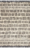 Cream Charcoal Rug S309362
