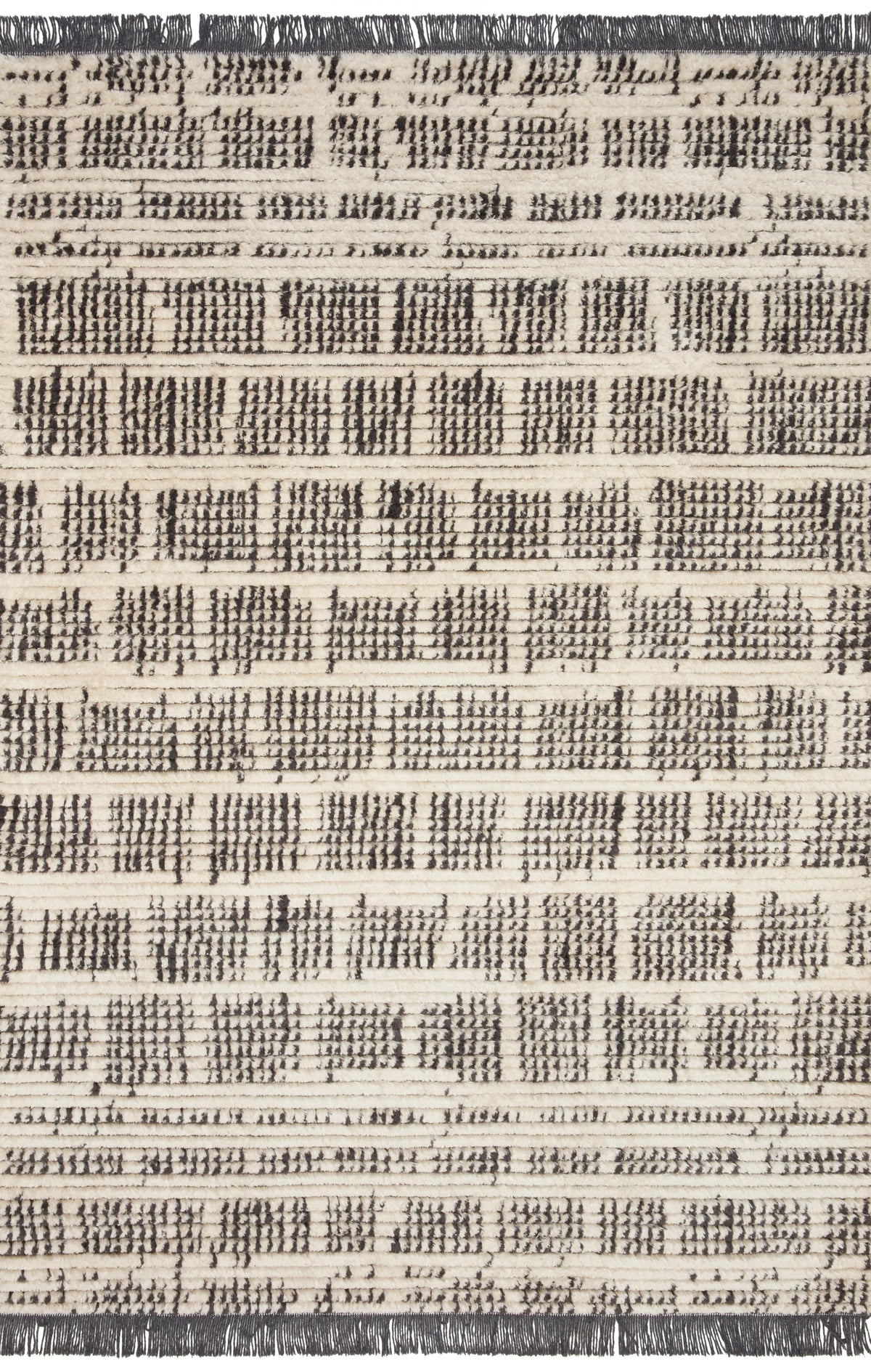 Cream Charcoal Rug S309362
