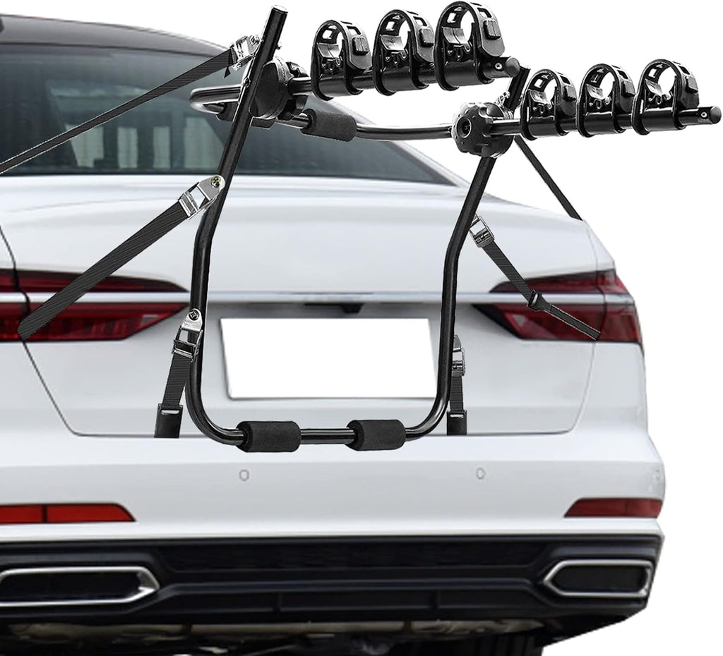 3 Bike Trunk Mount Bike Rack for Cars U941505