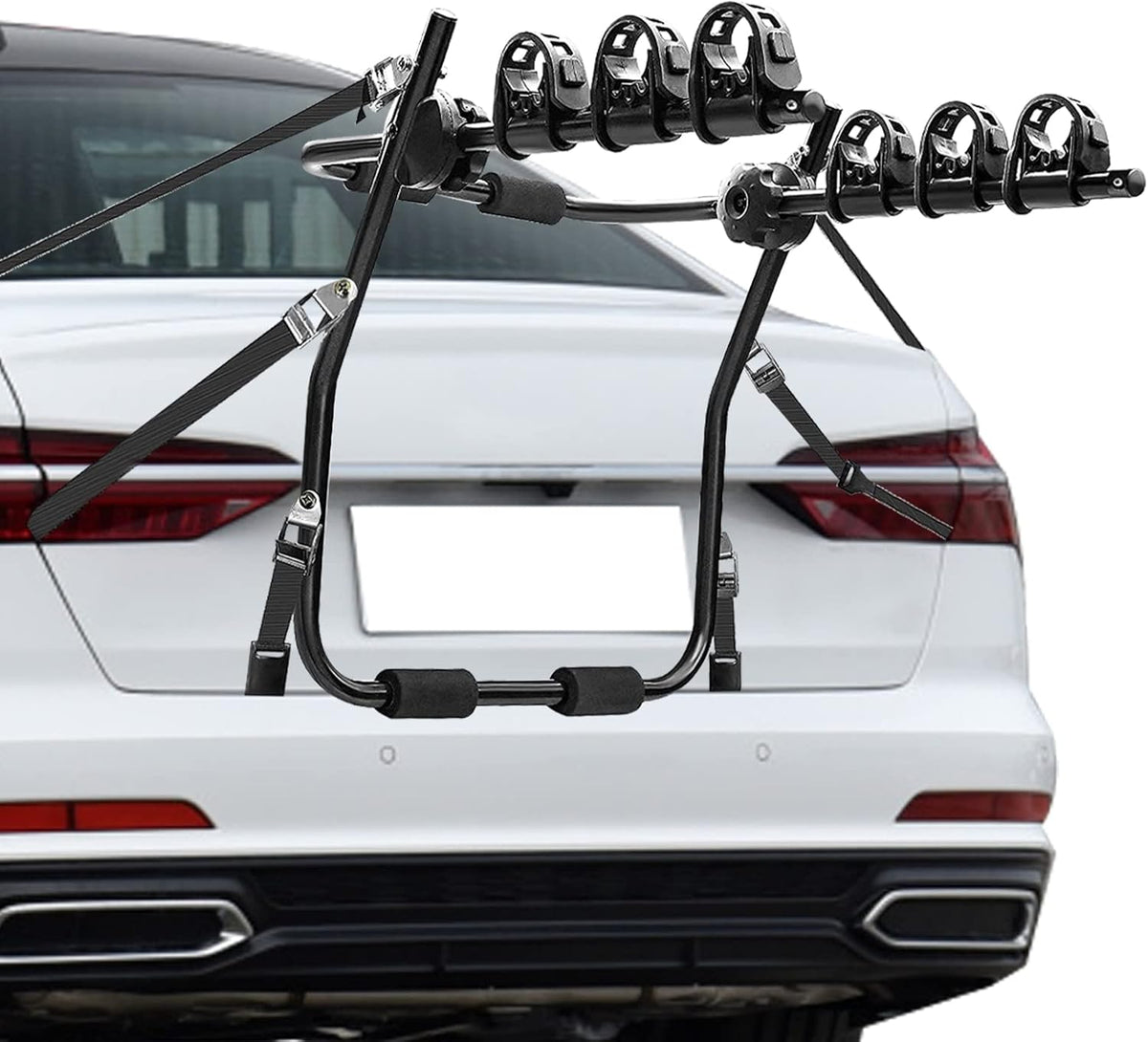 3 Bike Trunk Mount Bike Rack for Cars U941505