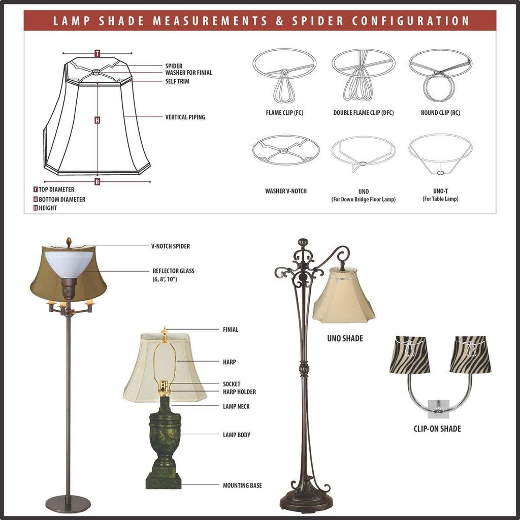 5x22 White Bell Candelabra Shade D746