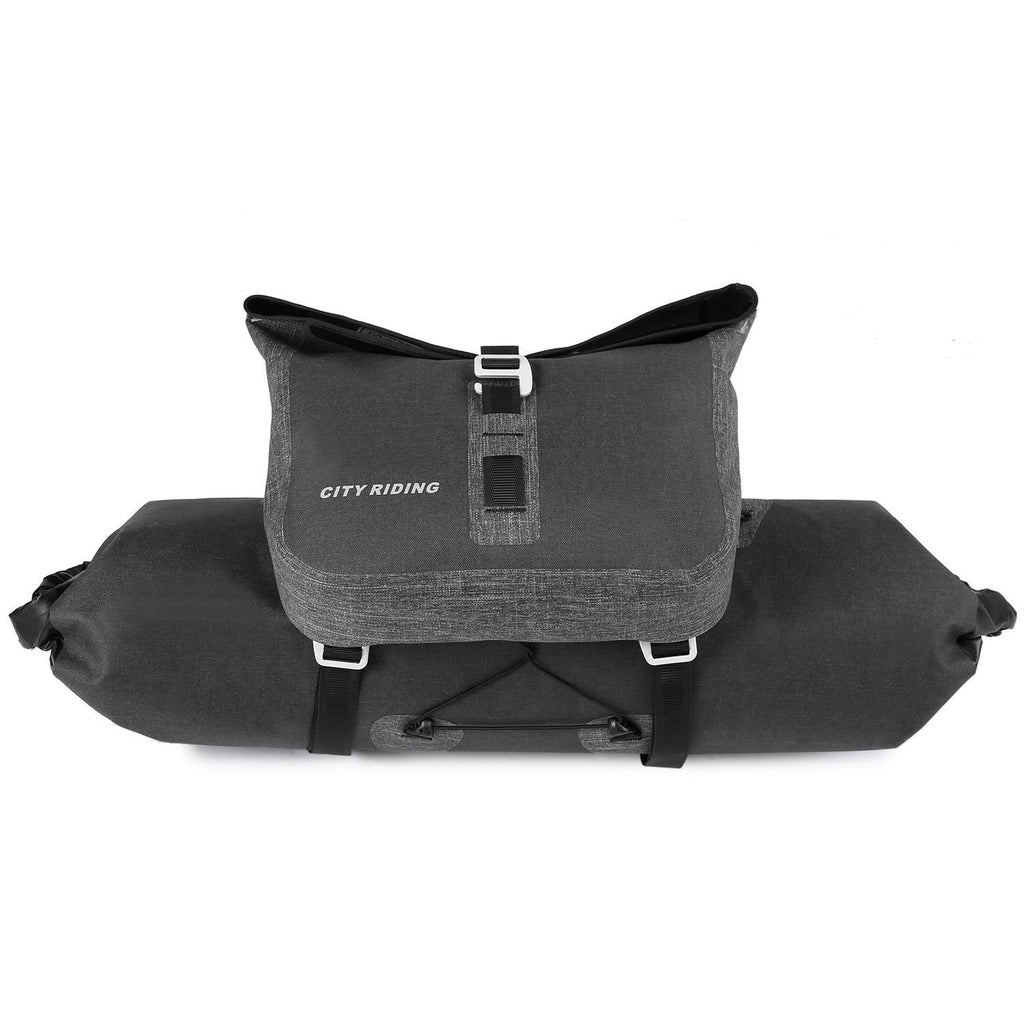 Waterproof 2 in 1 Cycling Handlebar Bag Set Large Capacity D6836
