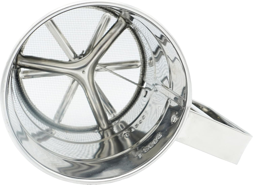 Stainless Steel Rotary Hand Crank Flour Sifter X904001