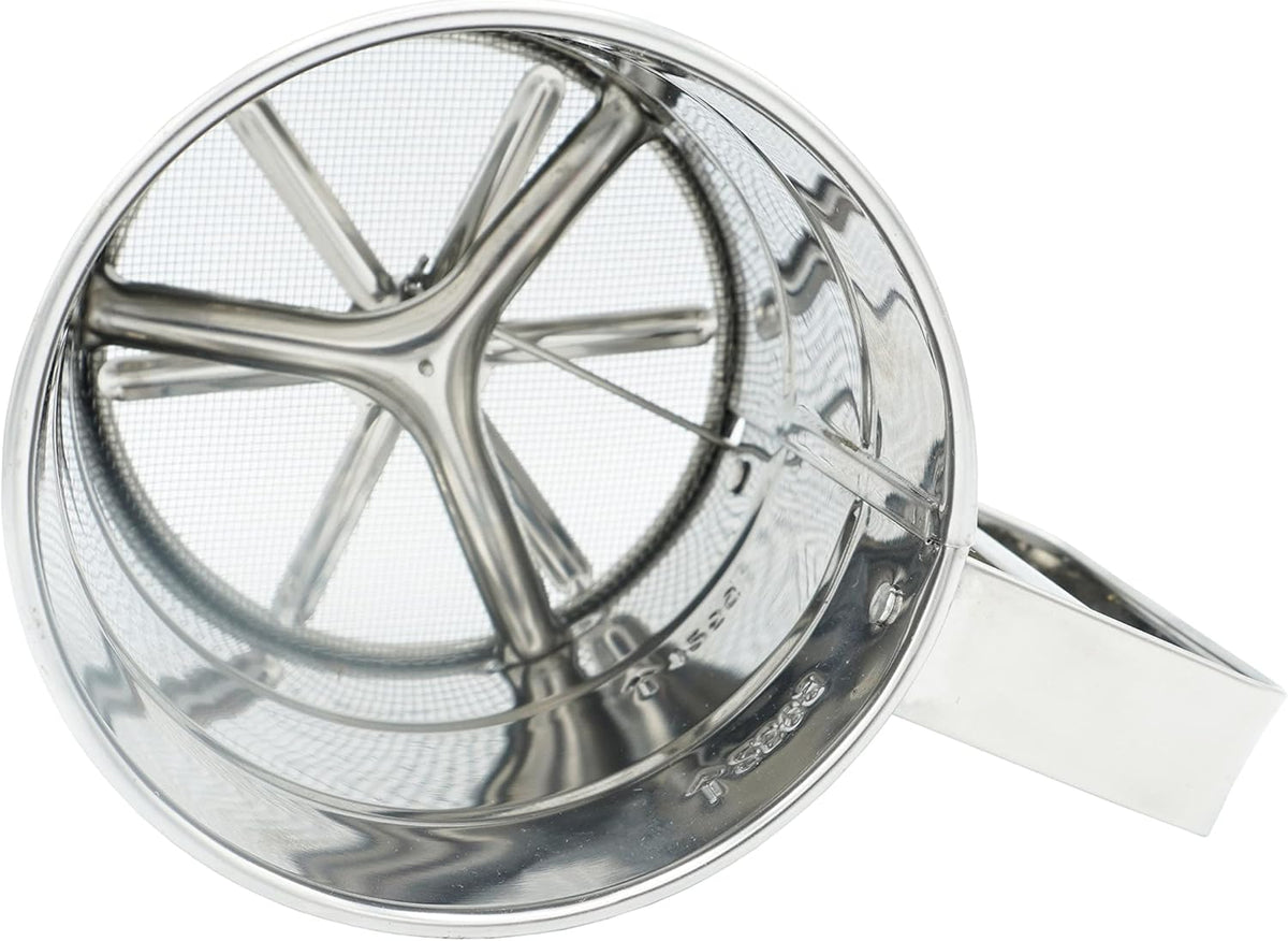 Stainless Steel Rotary Hand Crank Flour Sifter X904001