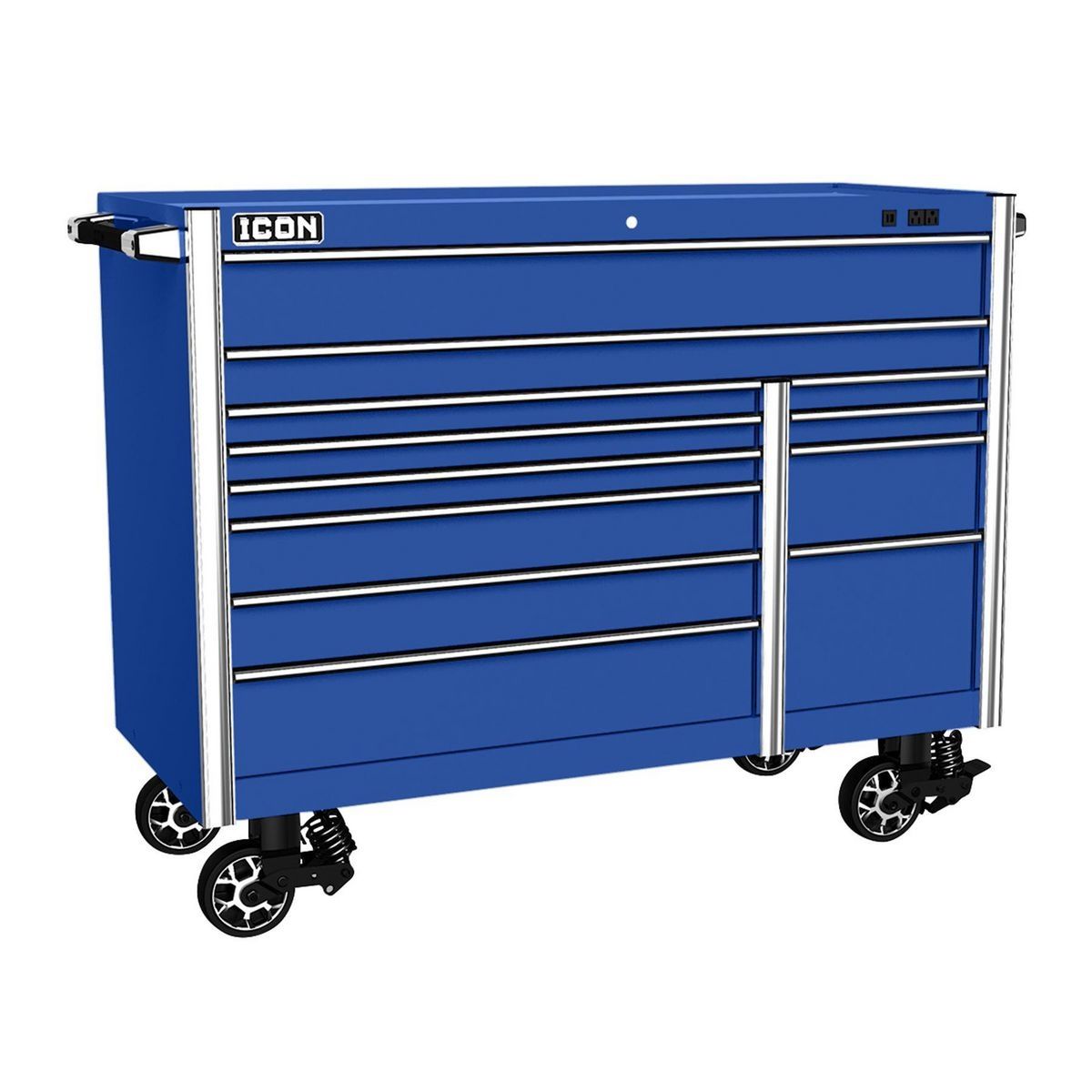 56 in. x 25 in. Red Roll Cab T928