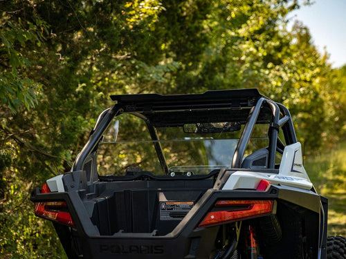 1/4” Clear Polycarbonate Rear Windshield for Polaris RZR PRO XP (2-Seater) F567086