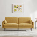 Mid-Century Modern Fabric Sofa with Solid Wood Leg T99598