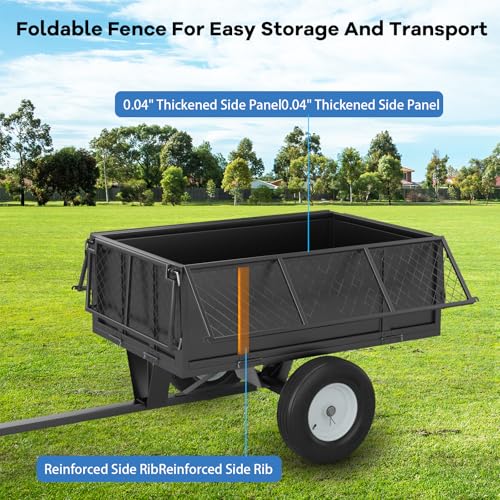 Heavy Duty 750 Lbs Utility Trailer N728713