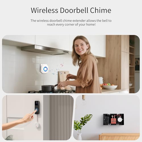 Doorbell Extender 656Ft Door Chime S4437