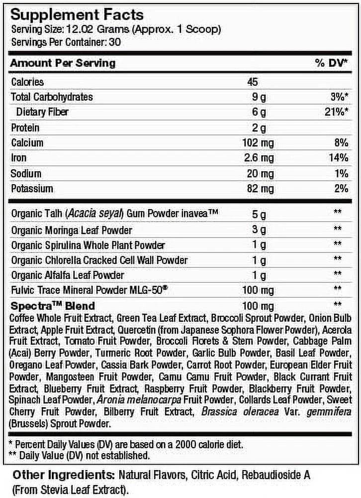 Core Greens Powder Superfood Supplement C4891