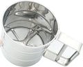Stainless Steel Rotary Hand Crank Flour Sifter X904001