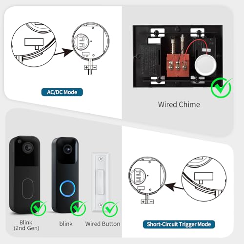 Doorbell Extender 656Ft Door Chime S4437